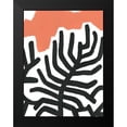 thumbnail image 2 of Vess, June Erica 12x14 Black Modern Framed Museum Art Print Titled - Color Block Maze V, 2 of 5