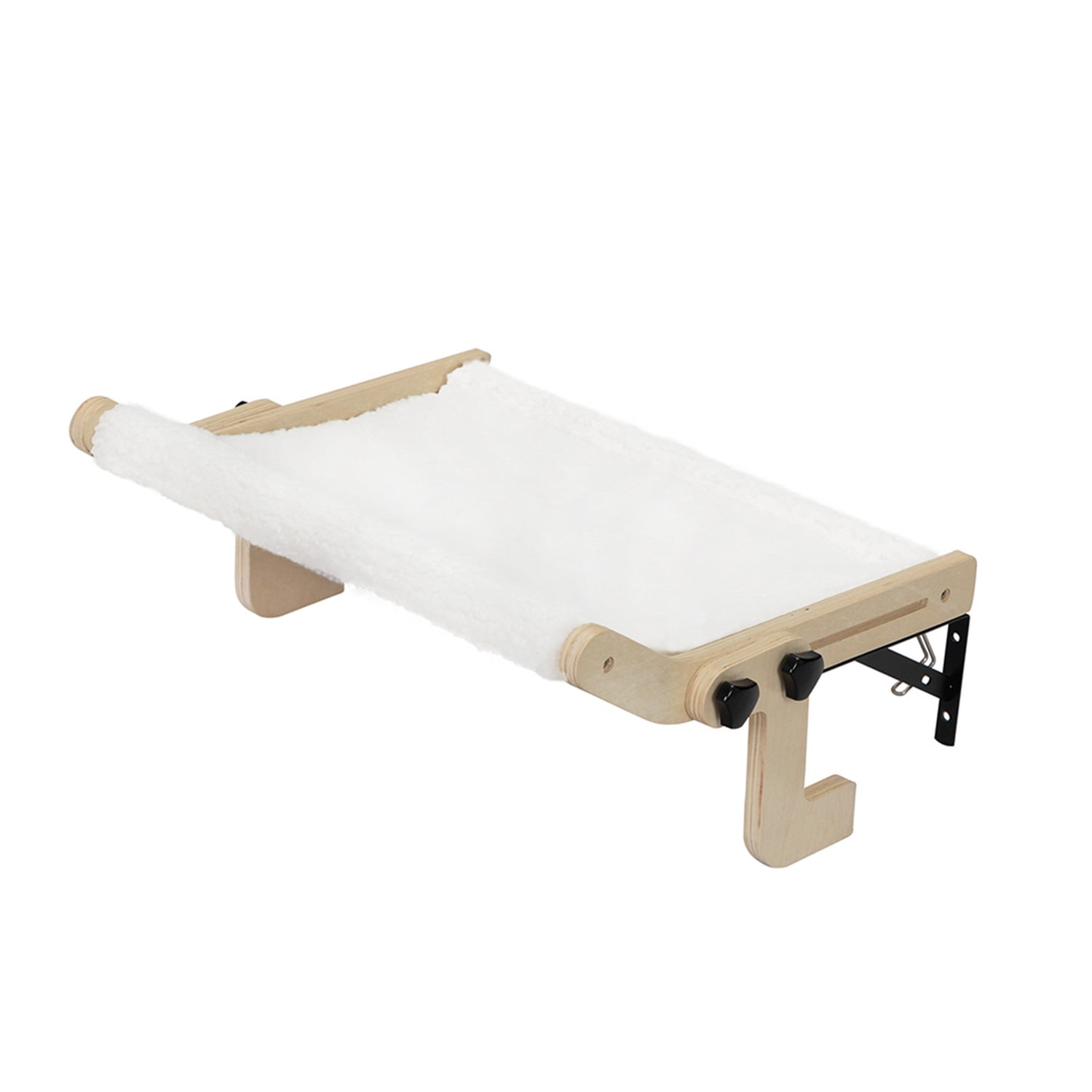 Pefilos Cat Window Perch for Indoor Cats Sturdy Plush Cat Hammock for Window Seat Cat Nest Bed Shelves No Drilling No Suction Cup, Saving Space Durable Steady Cat Shelf, Beige Pefilos Cat Window Perch for Indoor Cats Sturdy Plush Cat Hammock for Window Seat Cat Nest Bed Shelves No Drilling No Suction Cup, Saving Space Durable Steady Cat Shelf, Beige