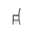 thumbnail image 5 of Signature Design by Ashley Gesthaven Solid Wood Frame Counter Height Barstool, Set of 2, Slate Blue/Natural, 5 of 8