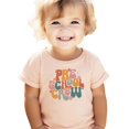 thumbnail image 3 of Retro Preschool Shirt for Toddlers, Youth and Women Vintage Trendy School Tee for Adults and Kids Peach Shirt Youth Small, 3 of 5