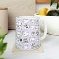 thumbnail image 3 of BeABetterHumanStore Cool Coffee Cat Dad Mug Ceramic Designer Cups 11oz Gift Dishwasher Safe, 3 of 12