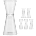 thumbnail image 1 of Taza medidora de doble Jigger para Bar, fiesta, vino, cóctel, doble alcohol, 6 uds., 1 of 6