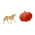 thumbnail image 6 of Cheetah Figurine Pumpkin Pillow Sculpture Plush Material Home Decoration for Living Room Bedroom Office, 6 of 8