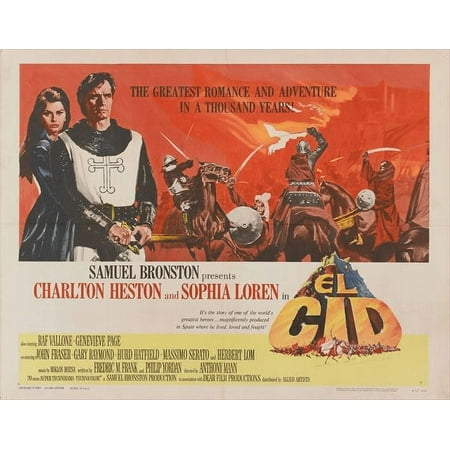 UPC: 0671863481390 | El Cid (1961) 30×40 Movie Poster (UK)