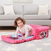 Marshmallow Furniture 2 in 1 Sleeper Kids Couch, Minnie Mouse (2 Pack)