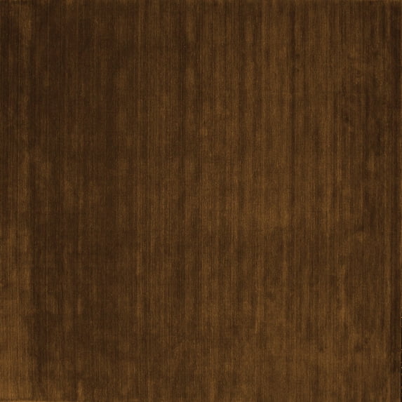 Ahgly Company Indoor Square Abstract Orange Contemporary Area Rugs, 7' Square