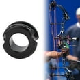 thumbnail image 3 of 1Pc Compound Bow Peep Sight 1/4\" 3/16\" Hole Size Aluminium Hunting Black, 3 of 9