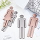 thumbnail image 4 of Juego de letreros adhesivos para baños de hombres y mujeres. Letrero moderno para baños de hombres y mujeres. Letreros para puertas de baños. Señalización para baños., 4 of 5