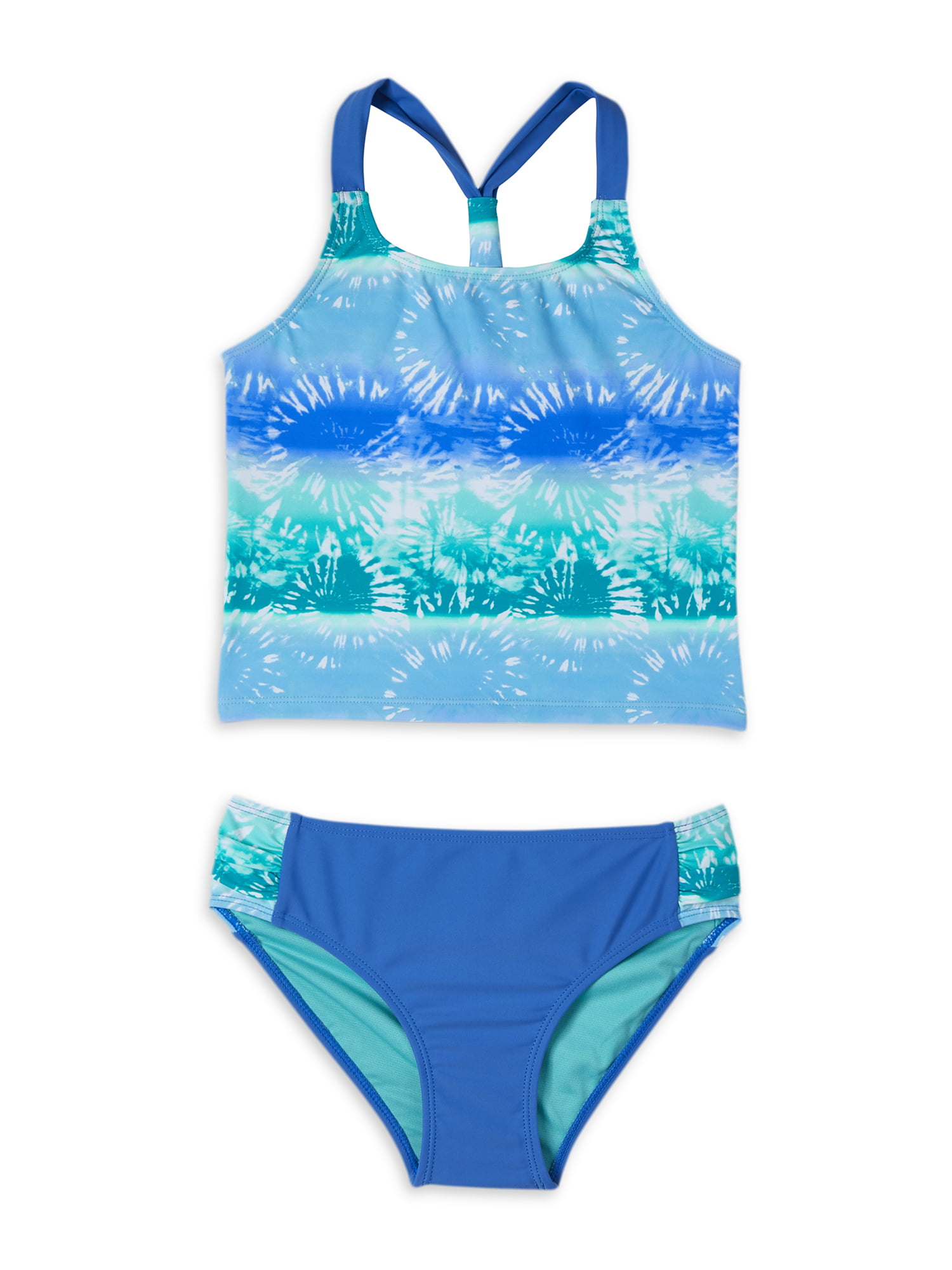 Limited Too Girls 4-16 Tie Dye Tankini Swimsuit - Walmart.com