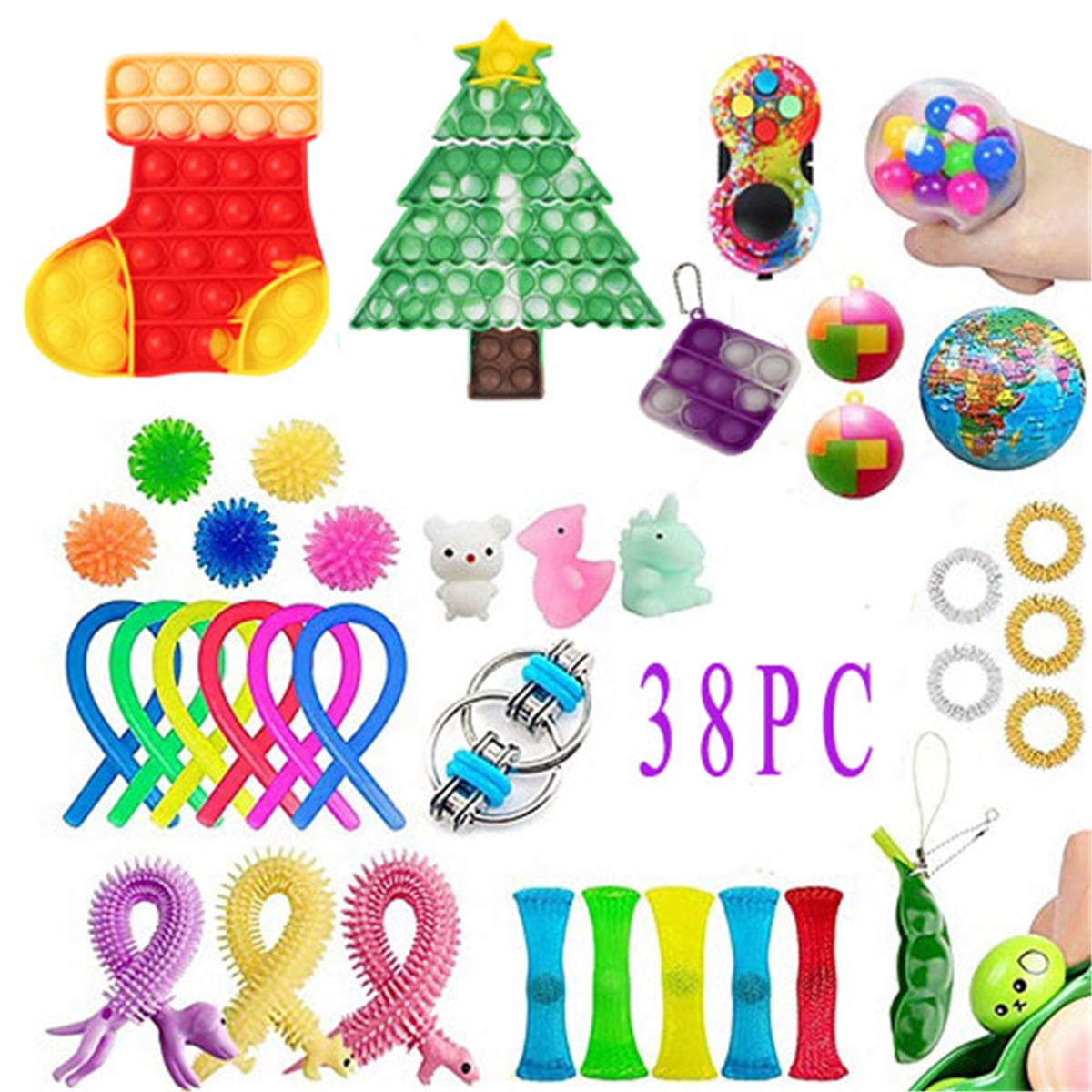 38 Pieces Fidget Toy Pack Special Toys Assortment for Birthday Party