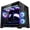 Black, variant on Hoengager Gaming PC -AMD Ryzen 7 9700X, Geforce RTX 5060 8G, 16GB DDR5, 1TB M.2 SSD, 850W PSU, RGB Liquid Cooling, RGB Fusion 2.0, Windows 11 -White