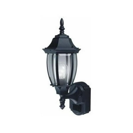 Alexandria 180 Degree Outdoor 18.5h x 7w x 8.5d Black