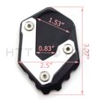 thumbnail image 6 of HTTMT- Kickstand Side Stand Enlarge Extension Pad for BMW R1200GS LC ADV 2013-2018 BLACK, 6 of 7