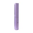 thumbnail image 1 of Hair Straightening Brush with Ceramic Smoothing Teeth, USB Rechargeable, 3 Heat Levels, Travel Size Purple, 1 of 4