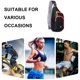 thumbnail image 3 of Bolso bandolera tipo baúl para hombre y mujer, para deportes de ocio, para ciclismo al aire libre, 3 of 5