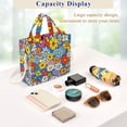 thumbnail image 5 of FORMRS Womens Corduroy Tote Bag Crossbody Shoulder Handbag with Pocket, Floral Fiesta, 5 of 7