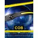 thumbnail image 4 of Faro COB Con Sensor para Ciclismo Al Aire Libre para Correr Nocturna Recargable Por USB Faro LED Brillante, 4 of 9
