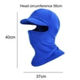 thumbnail image 5 of Joernso Riding Headgear Fully Cover High Elasticity with Brim Winter Keep Warm Full Face Neck Headgear for Outdoor, 5 of 8
