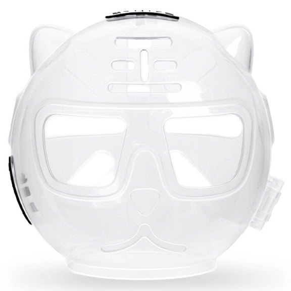 Cat , Anti-Bite Breathable Hood, Transparent Cat Grooming , For Safe Bathing Trimming Clipping And Cutting, Protective Pet Masque For Kittens And Small Dogs L