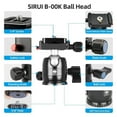 thumbnail image 3 of SIRUI Carbon Fiber Tripod with B-00K Traveler X-I Max Load 22lbs AT-125+B-00K a, 3 of 7
