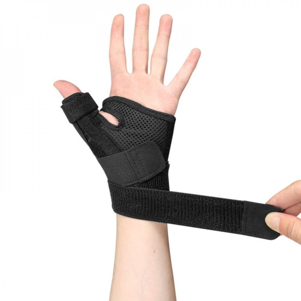 Beige Medical Thumb Spica Stabiliser Sprain Tendonitis Support Brace Strap