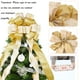 thumbnail image 5 of Decoración para árbol de Navidad CANGBI, 40 x 33 cm, con lazo blanco, 5 of 6