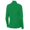 thumbnail image 3 of Women's Antigua Kelly Green Golden State Warriors St. Patrick's Day Intent Quarter-Zip Top, 3 of 4