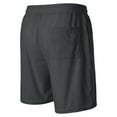 thumbnail image 5 of Mens Summer Solid Ventilate Shorts Elasticated Waisted Work Pants Beach Pants, 5 of 5