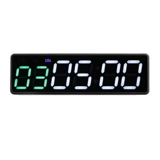 Wall Clocks 1 Small Digital Clock LED Countdown Timer With Gym Stopwatch  Timing Electronic Desk Table From Hemplove, $53.63