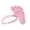Pink, variant on Printed Foot Shaped Sun Visor Hat, Barefoot headband for sun protection fun, perfect for camp counselors, beach weddings, and themed summer parties.