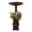Brown, variant on Ornate Round Cast Aluminum Metal 40-in Bird Bath Planter Vase Combo