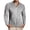 Light Gray1, variant on VJATTWR Men's Long Sleeve Shirt, Knit Fabric with Button Placket, Smart Casual Look for Office S