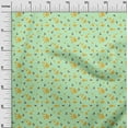thumbnail image 2 of oneOone Organic Cotton Voile Fabric Honeycomb & Honey Bee Insect Print Sewing Fabric BTY 42 Inch Wide, 2 of 4