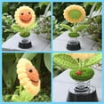 thumbnail image 3 of Sunflower Car Dashboard Decorations, Dashboard Knitted Flowers for Women Car Ornament Accessories, 3 of 5