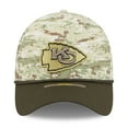 thumbnail image 2 of Men's New Era  Camo Kansas City Chiefs 2025 Salute to Service 39THIRTY Flex Hat, 2 of 5