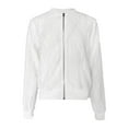 thumbnail image 2 of Wensltd Long Sleeve Zip Up Jacket Women Lightweight Trendy Outwear Sport Jacket, 2 of 4
