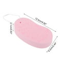 thumbnail image 4 of Unique Bargains 1 Pc Cat Pattern Bath Sponge Body Scrubber Pink, 4 of 6