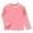 Hot Pink, variant on Girls Winter Warm Half Turtleneck Thermal Long Sleeve Shirt, Soft Lined Base Layer, Comfortable Kids Tee