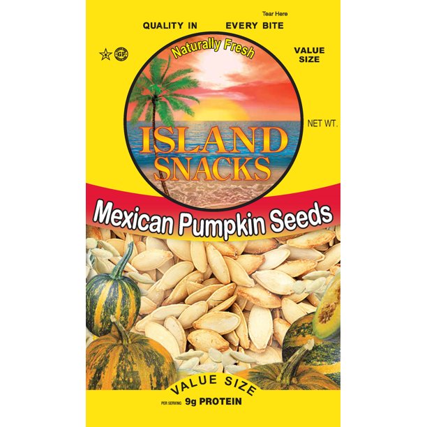 Salted Mexican Pumpkin Seeds, 3 oz (6Pack)