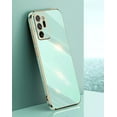 thumbnail image 2 of Compatible with Galaxy Note 20 Ultra Case Cover Camera Lens Protection & Electroplate Shockproof Bumper TPU Protective Phone Cases for Samsung Galaxy Note 20 Ultra 5G 6.9"-Light Green, 2 of 9