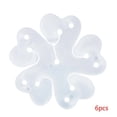 thumbnail image 3 of 6 Pcs Pince Fixe en Forme de Fleur de Prunier Ballon à Air Mignon Facile à Utiliser, 3 of 9