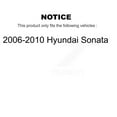 thumbnail image 2 of Transit Auto Front Right Wheel Bearing Suspension Upper Control Arm with Ball Joint Lower Outer Tie Rod End & Sway Bar Stabilizer Link Kit (5Pc) for Car 2006-2010 Hyundai Sonata K7T-103087, 2 of 10