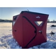 thumbnail image 3 of THUNDERBAY Ice Cube Series Pop-Up Portable 3 Person Ice Fishing Shelter, 3 of 7