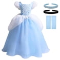 thumbnail image 1 of Disfraz TYHTYM de princesa Cenicienta para niñas de 2 a 11 años, 1 of 6