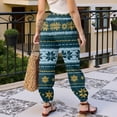 thumbnail image 5 of Christmas Pajamas Womens Christmas Tapered Leg Pants Baggy Sweatpants Lounge Sweat Pant Active Jogging Fall Clothes, 5 of 6