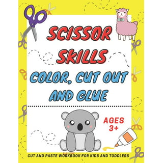 Scissor Skills Lines: Fun Scissor Skills Activity Pad, 50 Cutting