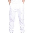 thumbnail image 2 of Boys Cargo Pants – Outdoor Adventure Style for Kids Boys Cargo Pants Stretch Elastic Waist School Kids Twill Joggers, 2 of 6