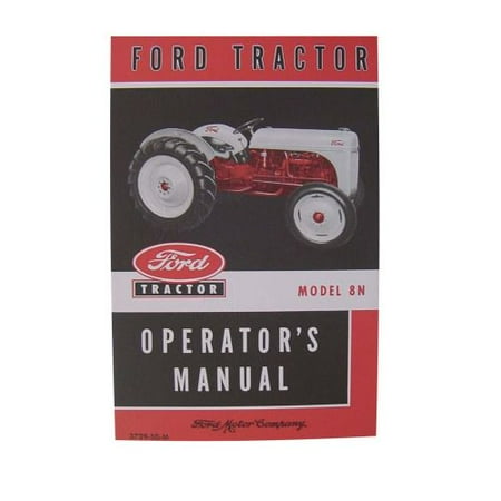 1964 Ford Owners Manual - Owners Manual For Ford Tractor 8N