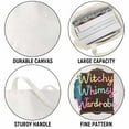 thumbnail image 3 of Witch Halloween Witchy Whimsy Wardrobe Women Canvas Bag 1Pc, 3 of 5