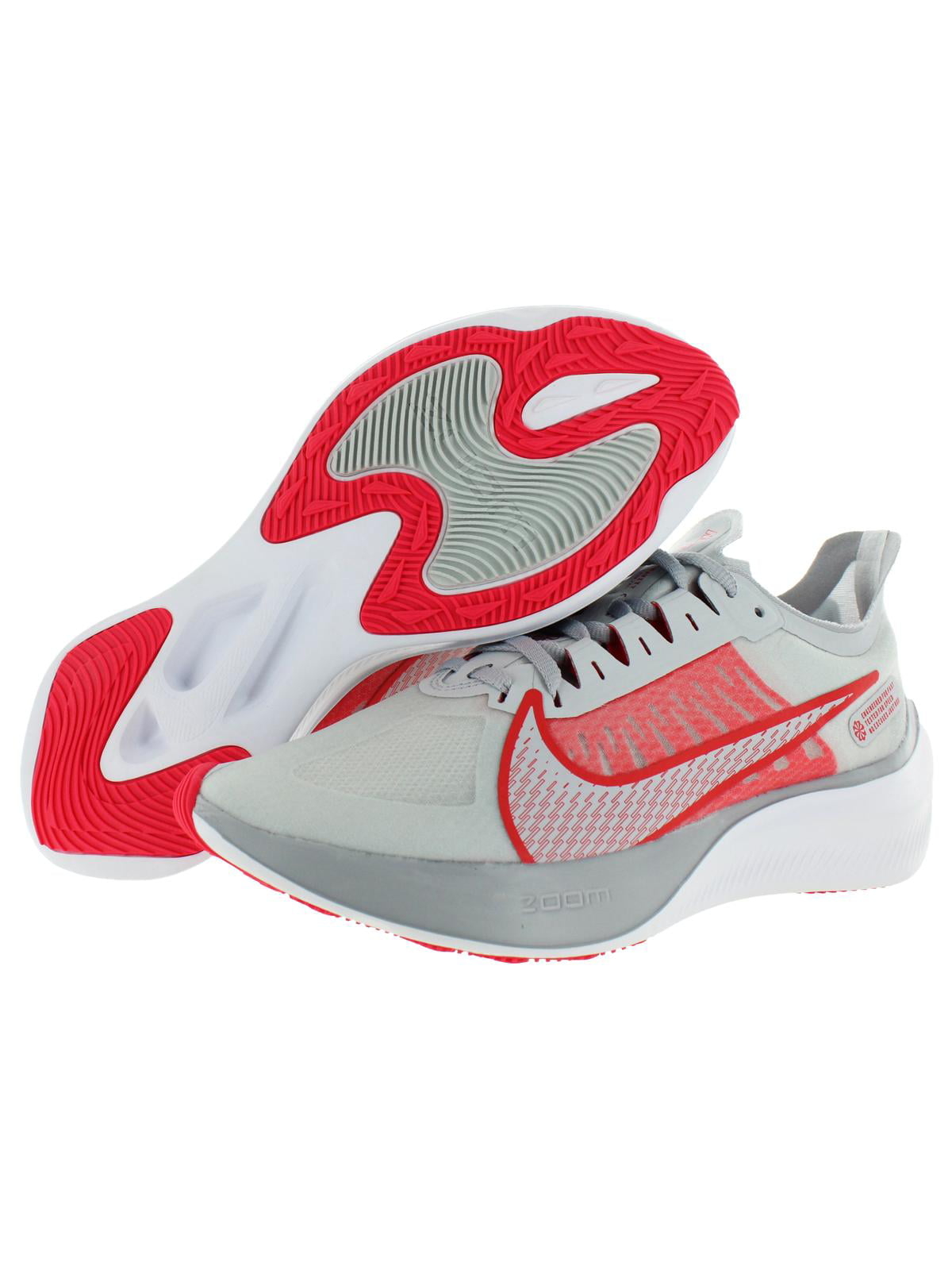afijo Variedad calcio Nike Women's Zoom Gravity Pure Platinum / White Red Orbit Ankle-High Mesh  Running - 6M - Walmart.com